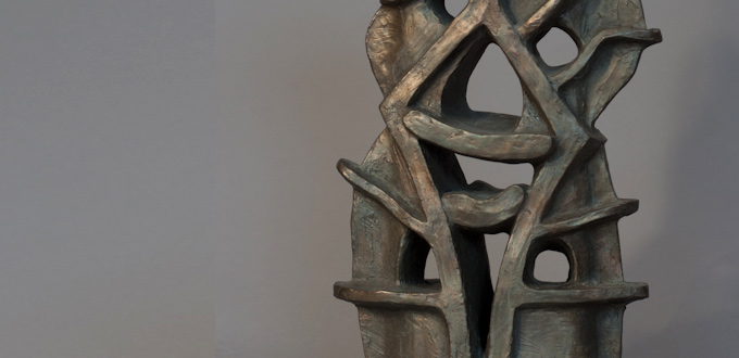 Bronze Sculpture by Richard Barnet Bronze Sculpture by Richard Barnet