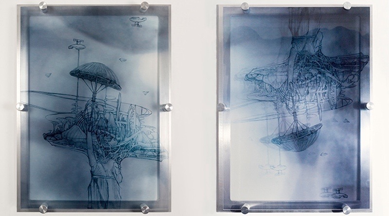 Naomi Campbell in  Art from the Boros III 