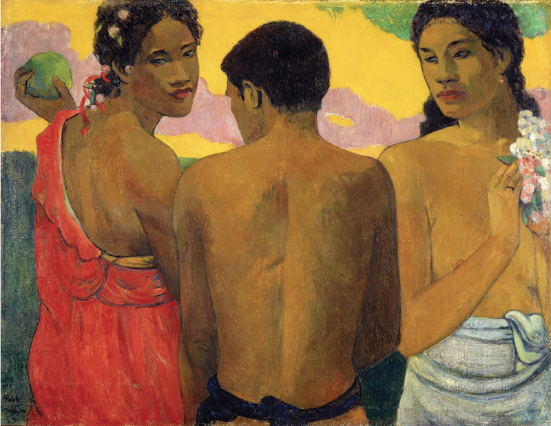 Paul Gauguin's , 1899. Oil on canvas, 28 3/4 x 37 in.