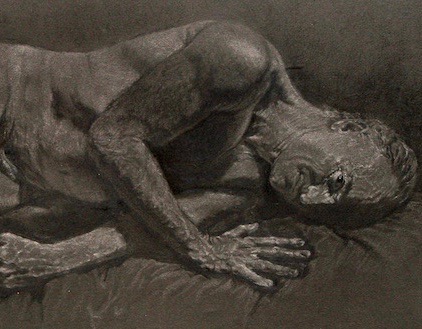 Sherry Camhy's Drawing <i>Father Time</i> at the National Arts Club