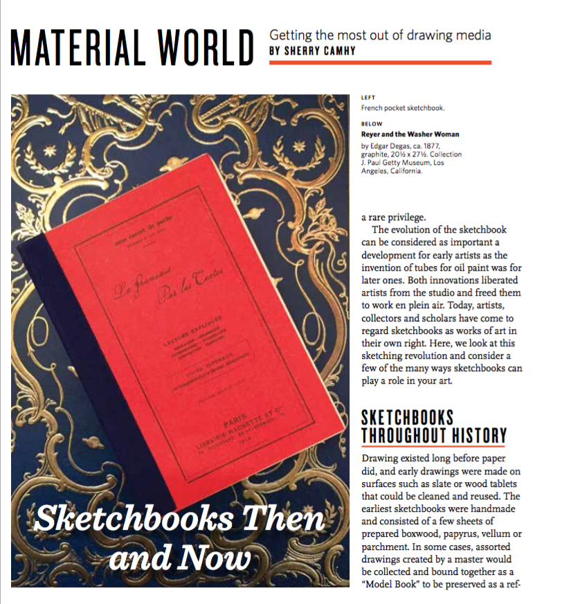 Sherry Camhy on Sketchbooks