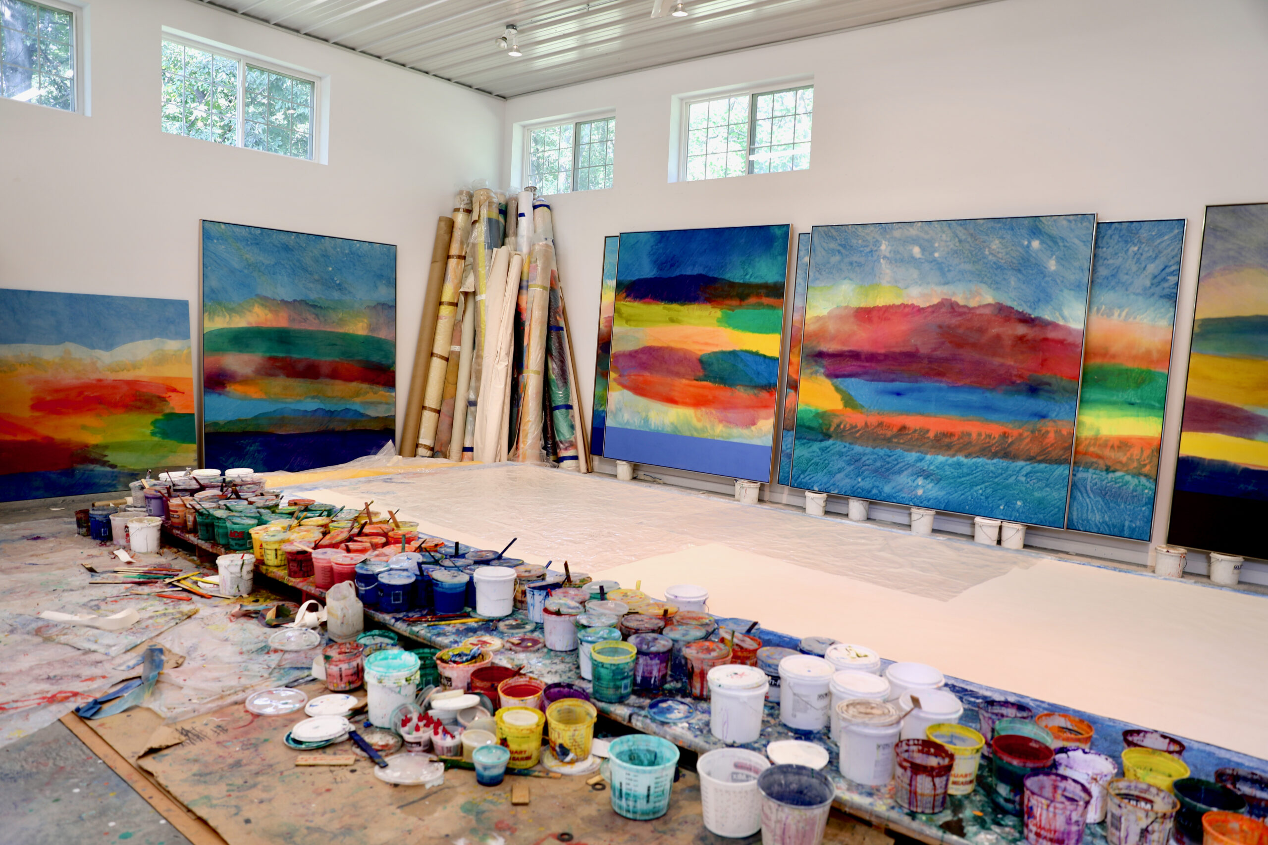 Expanding the Field: Ronnie Landfield in Dialogue on Lyrical Abstraction