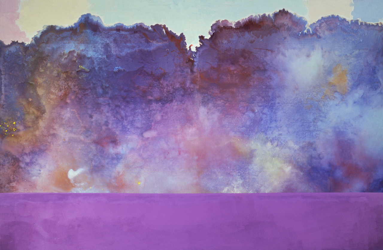 Ronnie Landfield lyrical abstraction